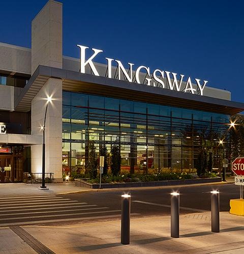 Taxi inside Kingsway Mall