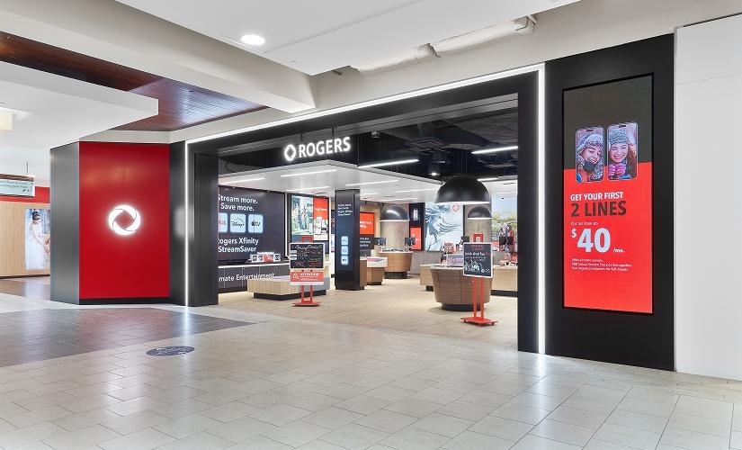Rogers inside Kingsway Mall