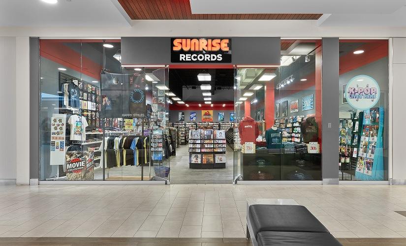 Sunrise Records inside Kingsway Mall