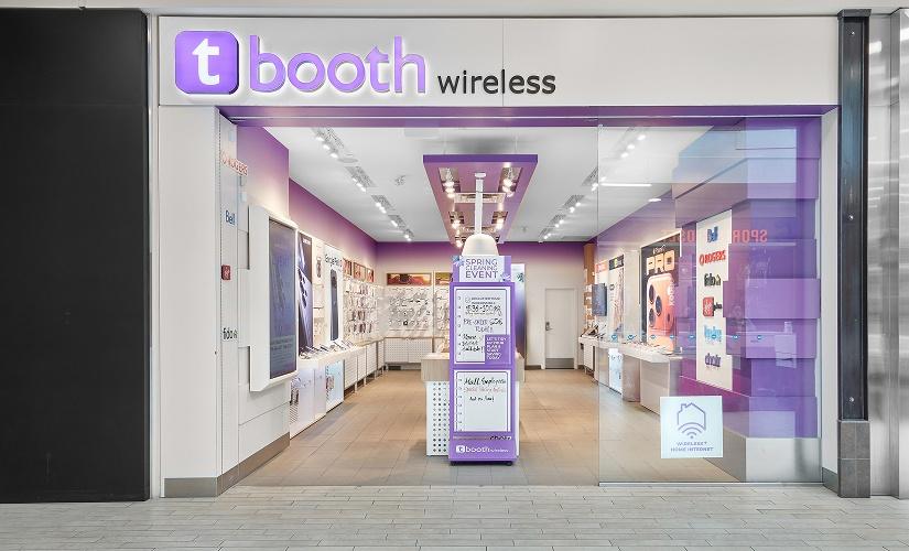 Tbooth wireless inside Kingsway Mall