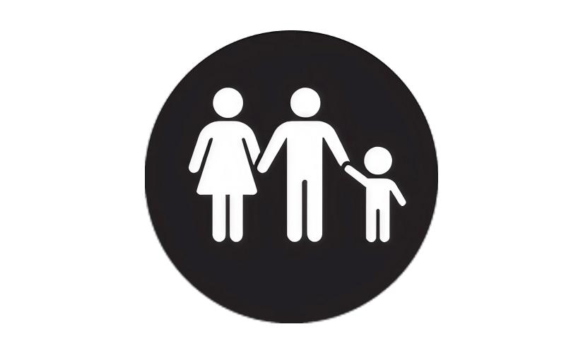 Washroom - Family inside Kingsway Mall