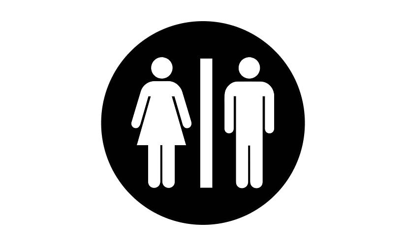 Washroom inside Kingsway Mall