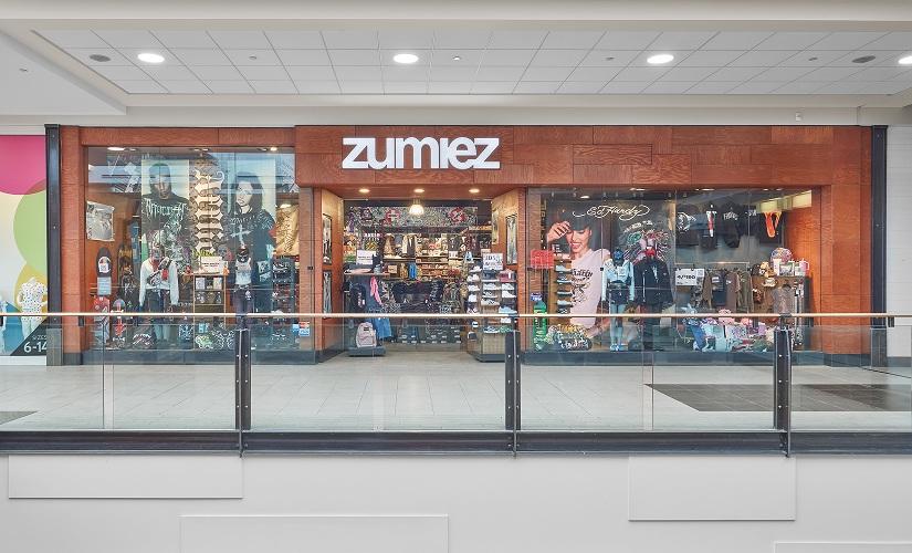 ZUMIEZ inside Kingsway Mall
