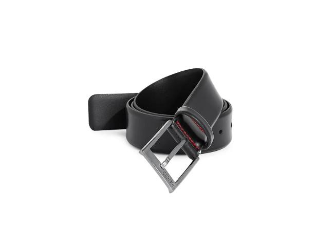 HUGO Men's Logo Leather Belt at Hudson's Bay, $98