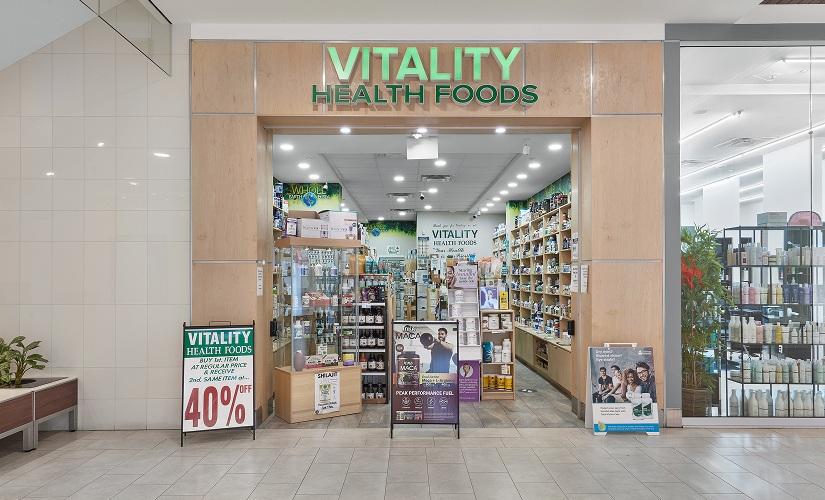 Vitality Health Foods inside Kingsway Mall