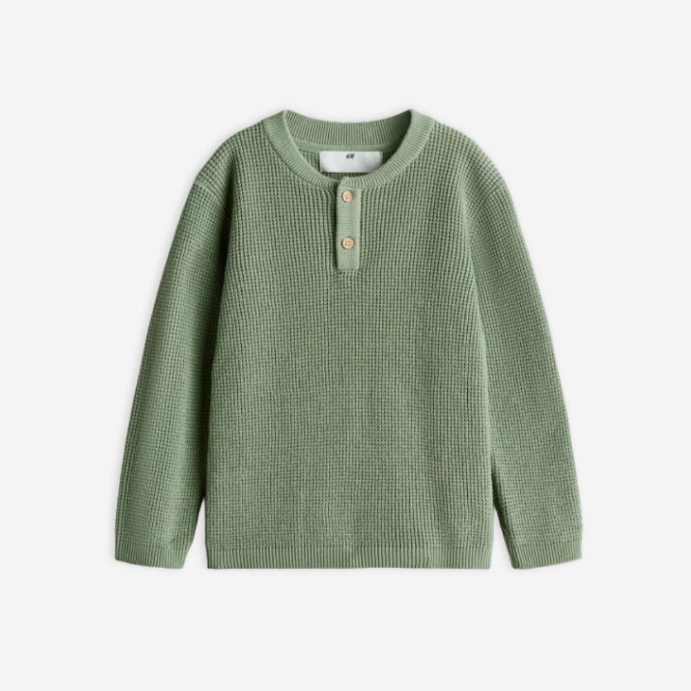 H&M | Waffle Knit Henley