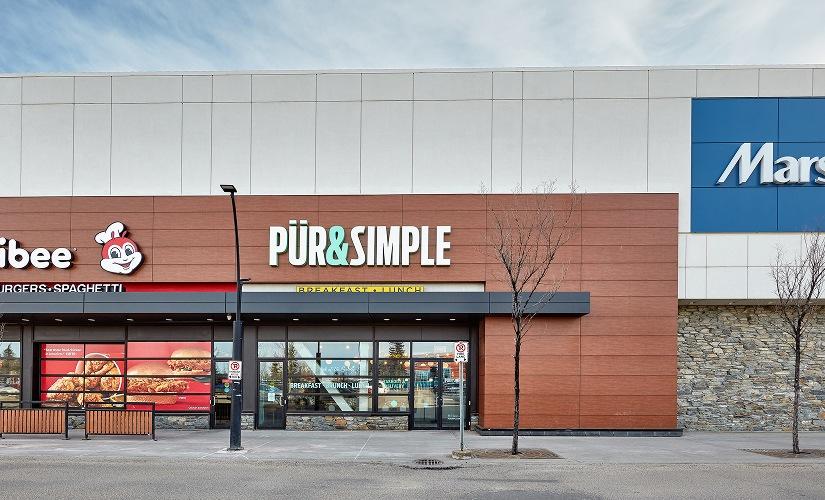 Pür & Simple inside Kingsway Mall