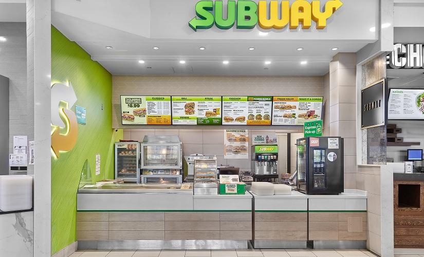 Subway inside Kingsway Mall