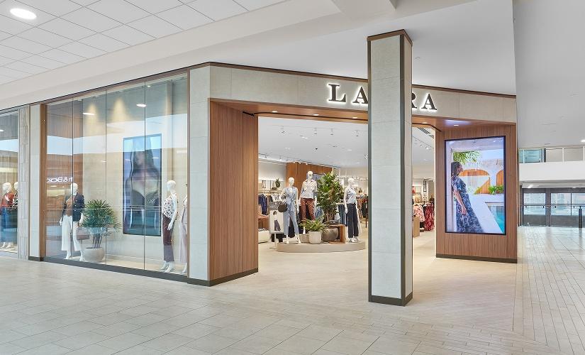Laura inside Kingsway Mall