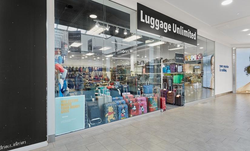 Luggage Unlimited inside Kingsway Mall