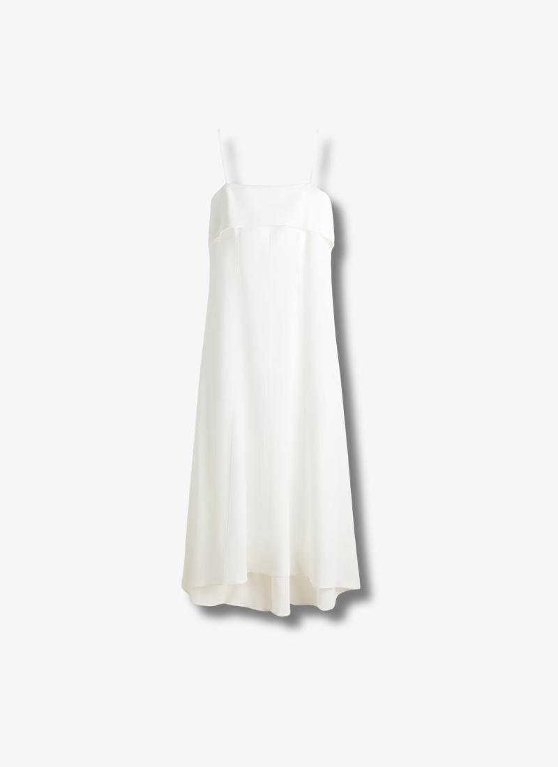 H&M | Linen Blend Strappy Dress