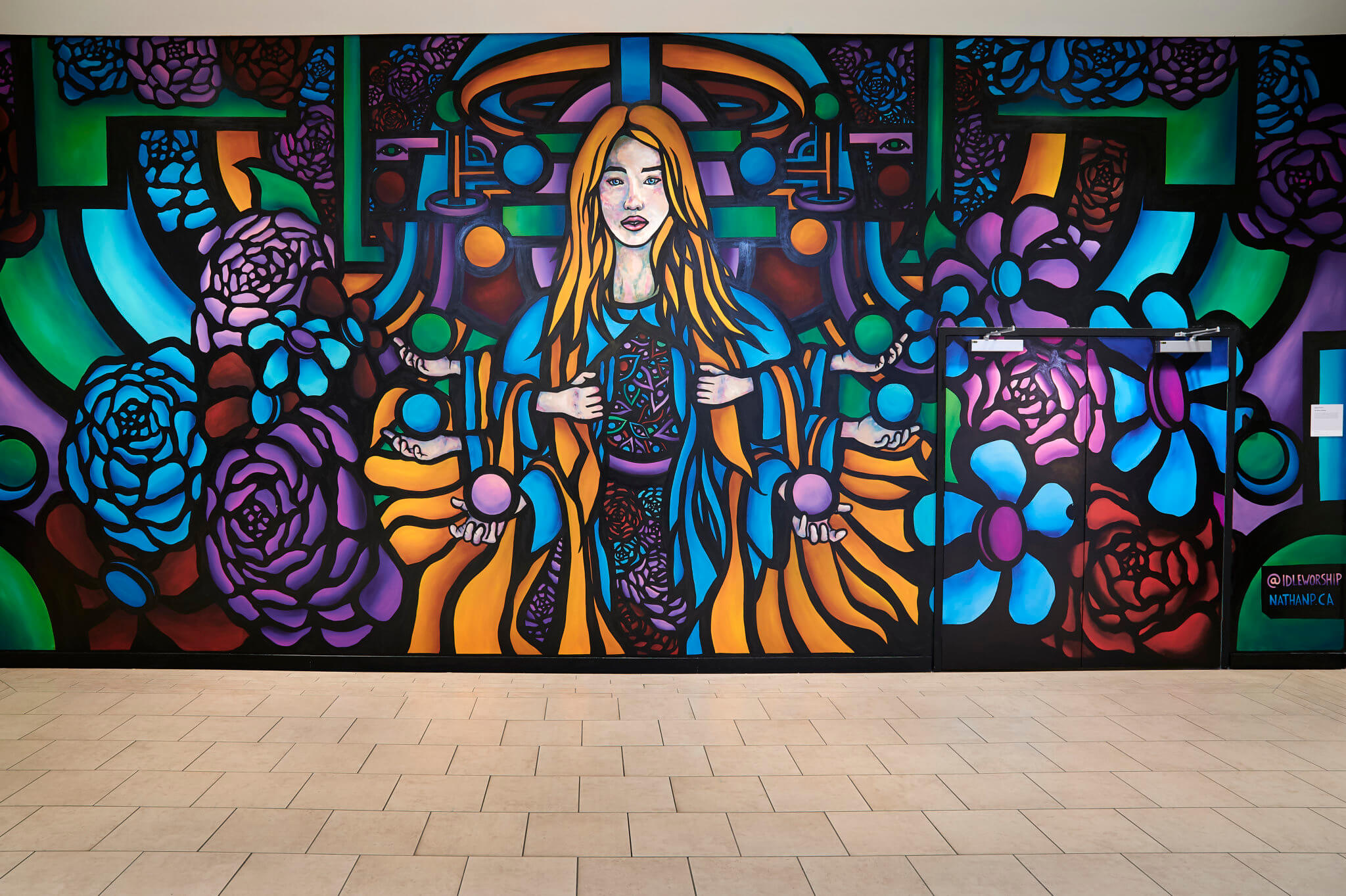 “The Rite of Spring” mural by Nathan Panousis.