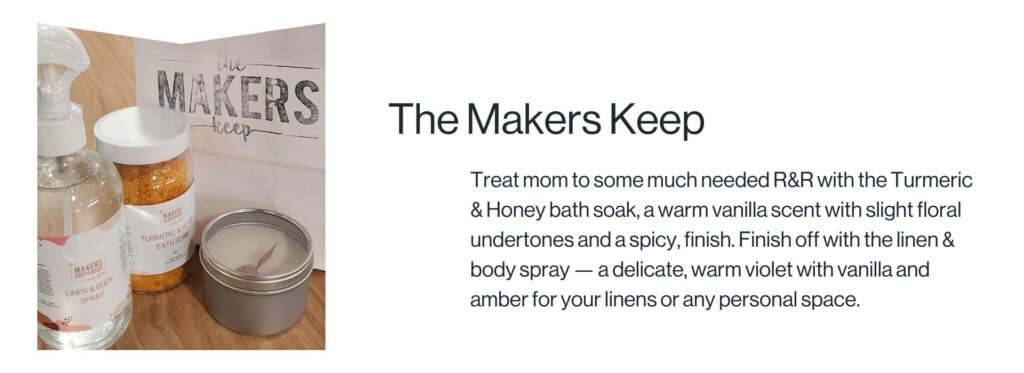 Makers Keep products