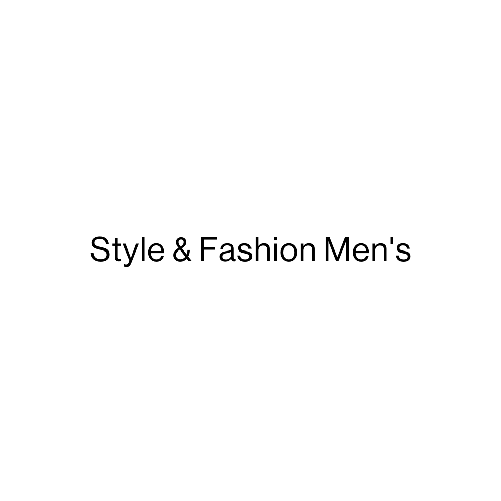 Style & Fashion Men’s logo