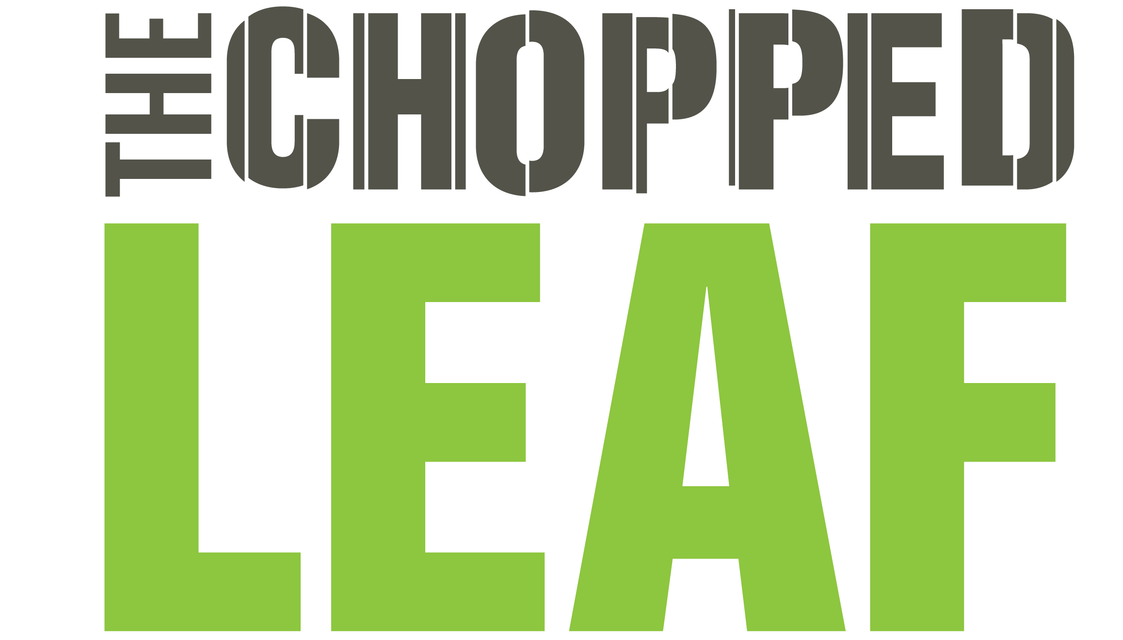 The Chopped Leaf (Opening Soon) logo