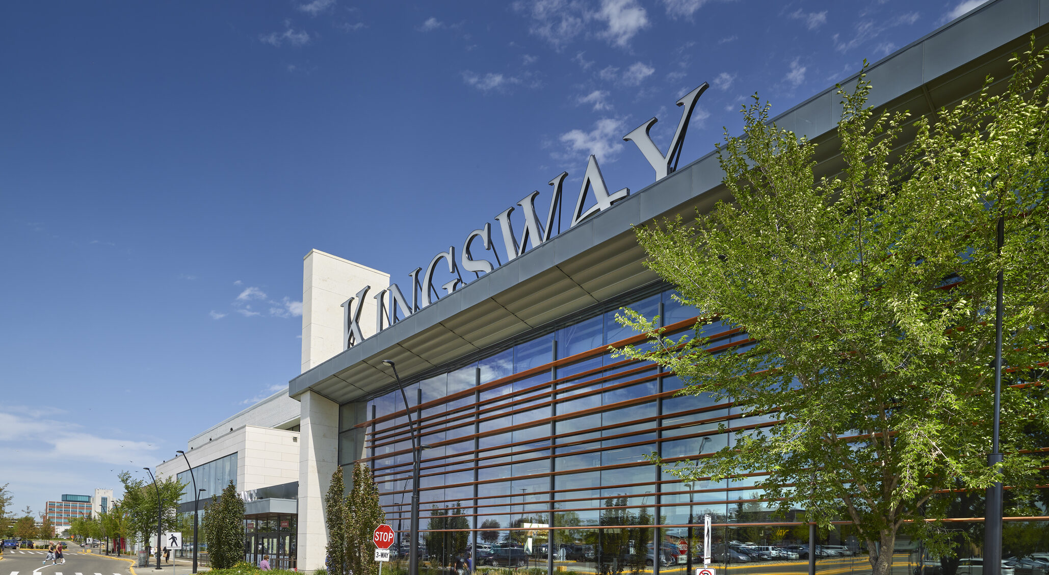 exterior of Kingsway Mall