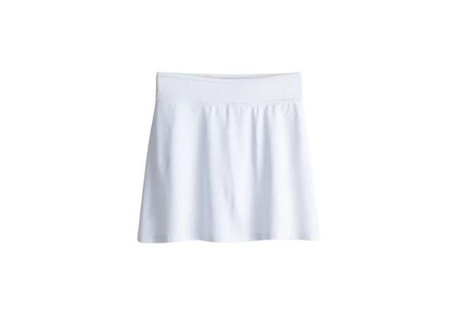 women's white tennis skirt from H&M