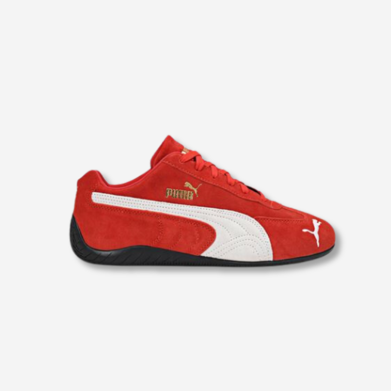 Puma red sneakers