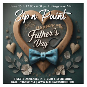 Mali's Art Studio Father's Day Sip n Paint