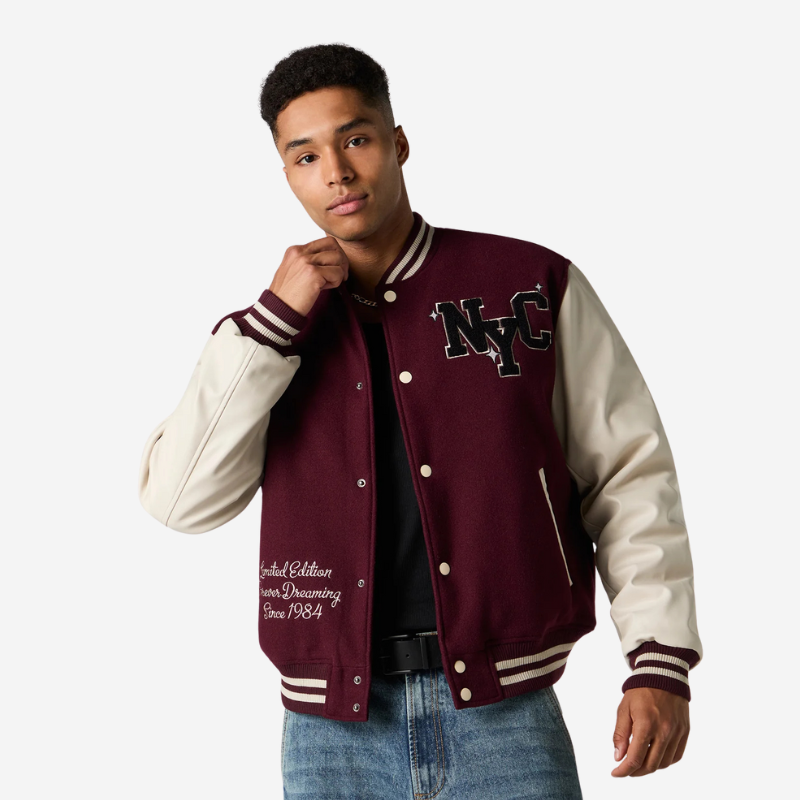 varsity jacket from Urban Planet