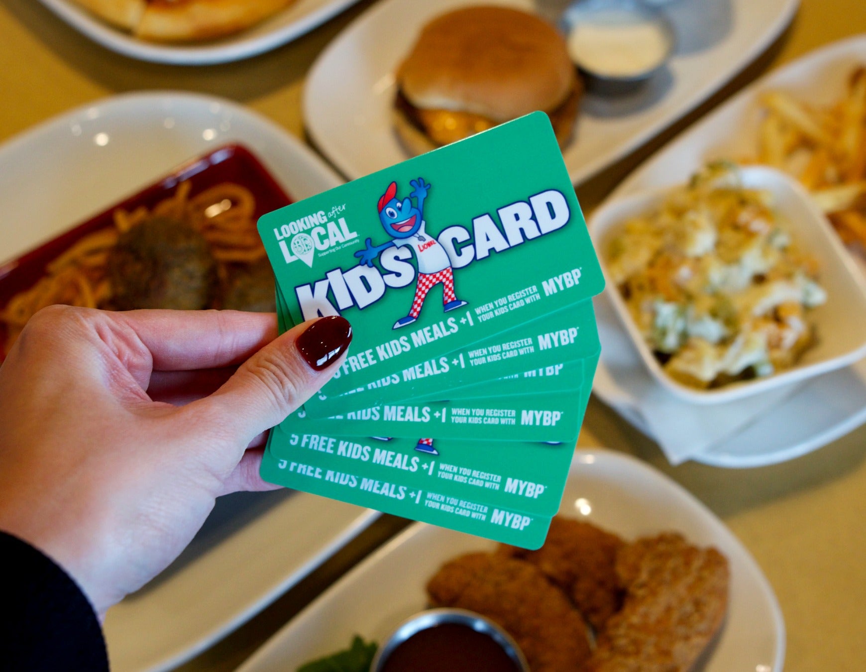 Boston Pizza Kids Eat Free card