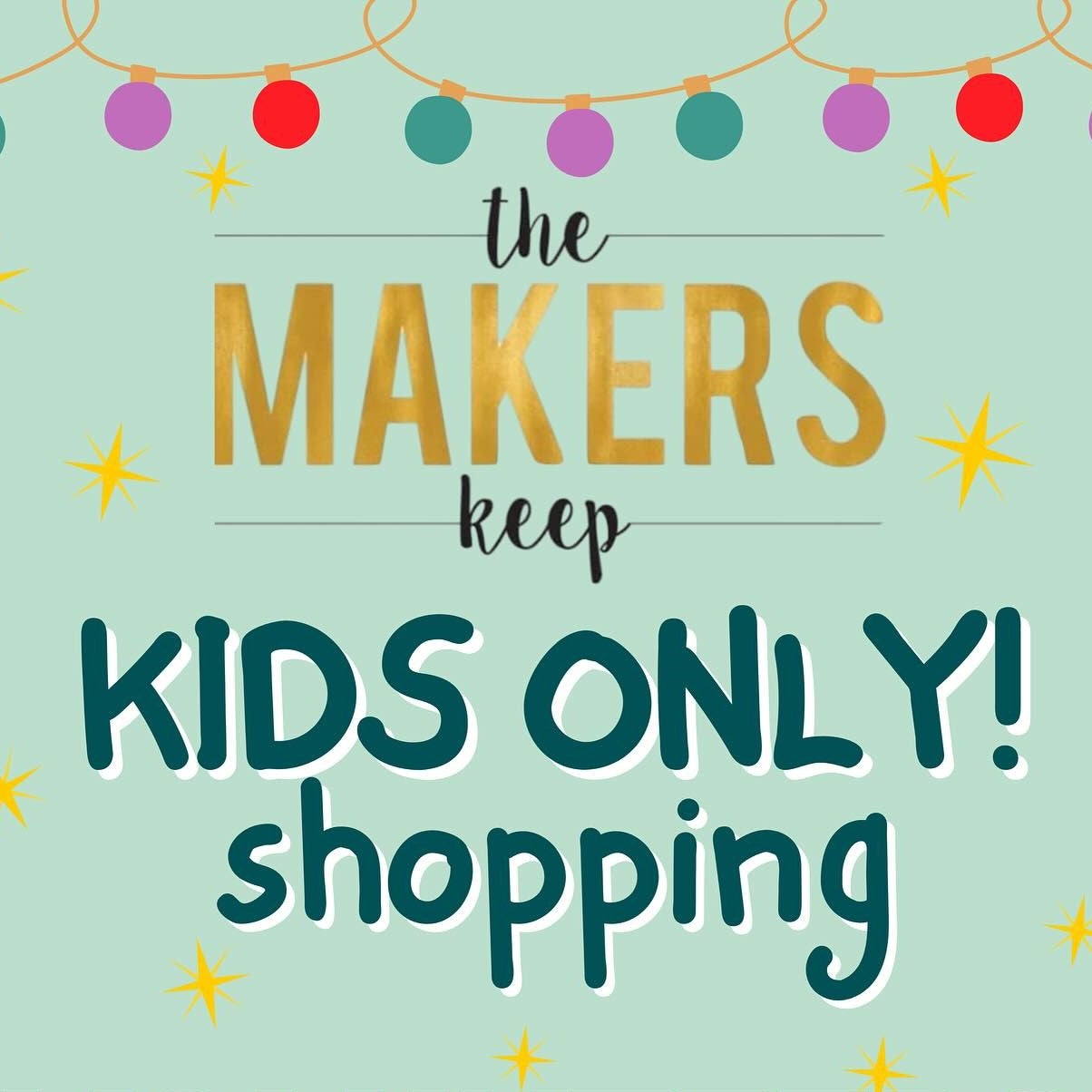 The Makers Keep Kids Only Shopping logo